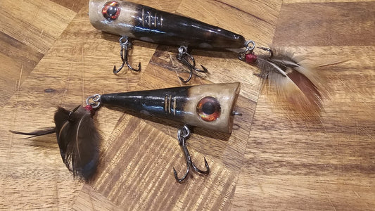 Cossatot Rabble - Burnt Poplar Topwater Popper